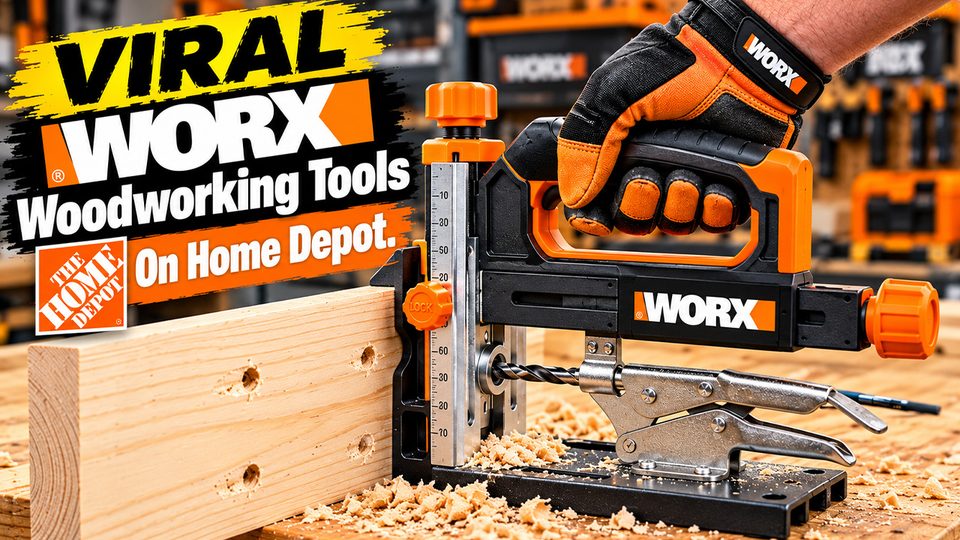 25 Most VIRAL Worx Woodworking Tools that Home Depot Shoppers LOVE