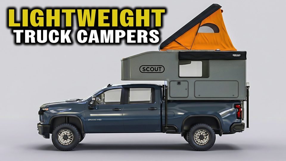 20 Genius Lightweight Truck Campers