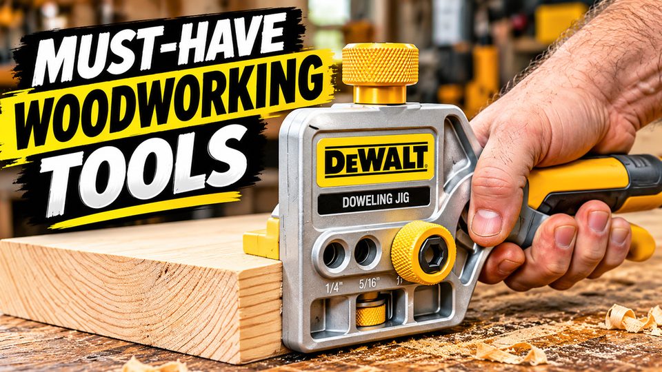 25 Must-Have Woodworking Tools for Small Woodworking Workshop