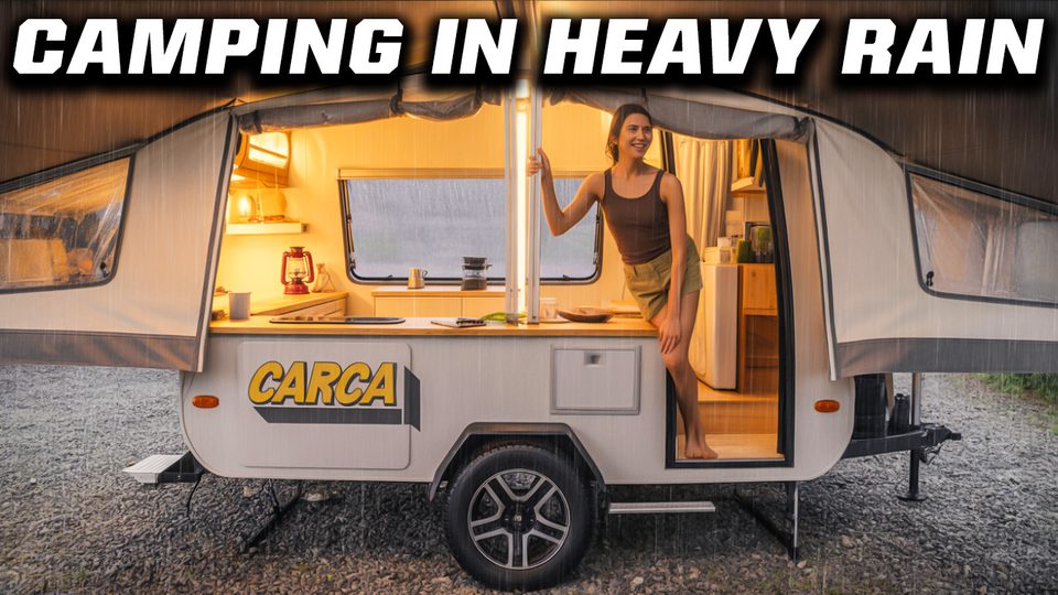 Essential Camping Tools to Survive Any Crisis CAMPING IN HEAVY RAIN