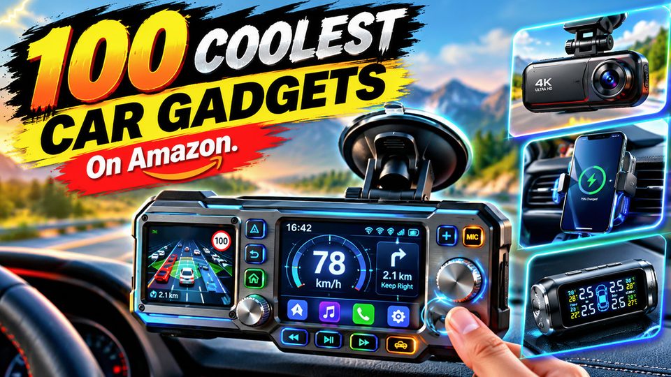 20 Coolest Car Gadgets On Amazon You’ll NEED in 2026!
