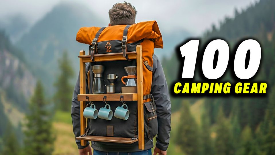 100 NEXT LEVEL CAMPING GEAR & GADGETS THAT BLOW YOUR MIND!