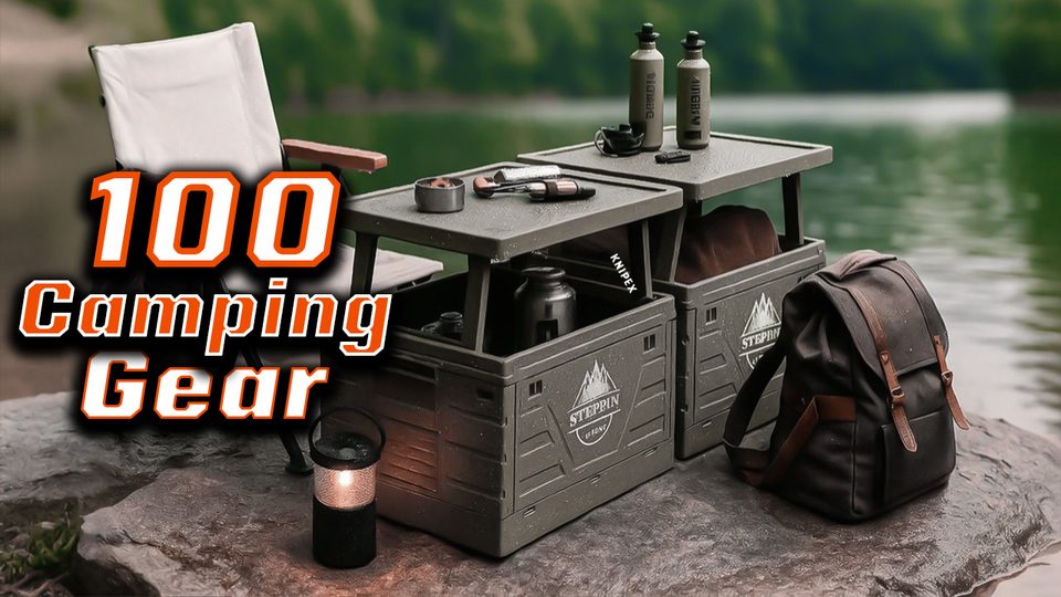100 AMAZING Camping Gadgets from Amazon You Need NOW